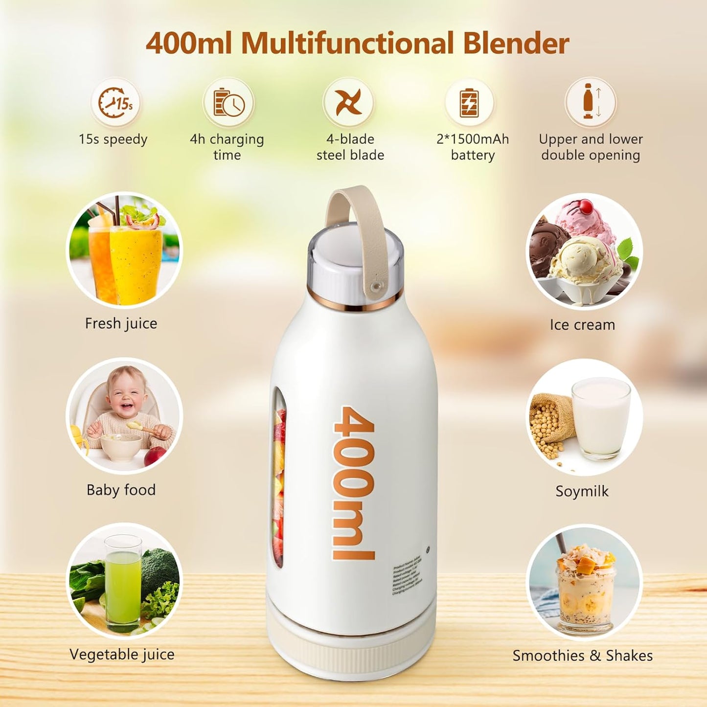 JUICENDER™ PORTABLE BLENDER